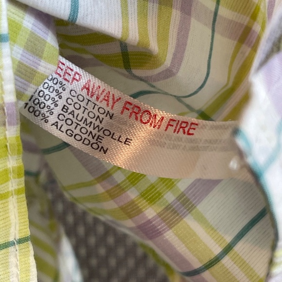 Anthropologie Short-Sleeve Pajama Top, Yellow Motif, Size Large - NWT - Picture 7 of 7